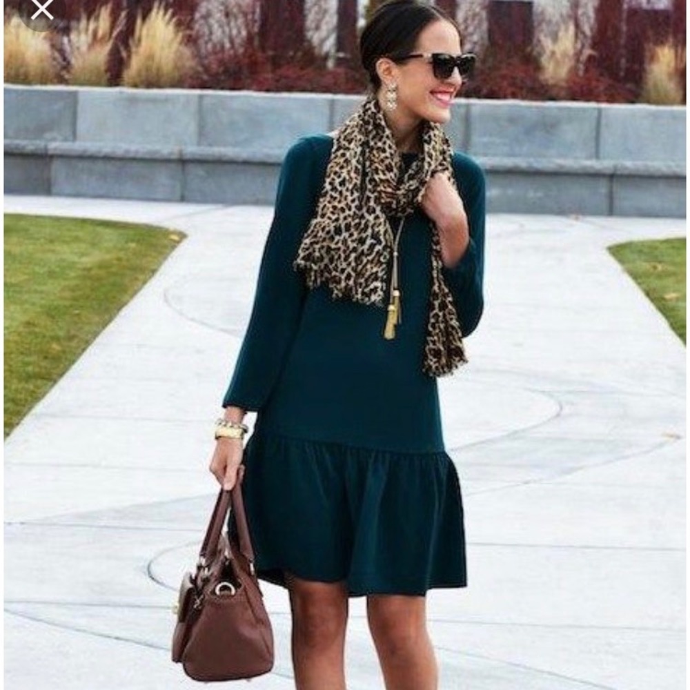 J Cree drop waist dress